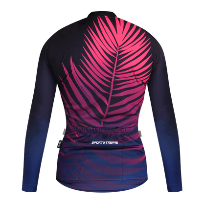 Camisa Sport Xtreme Slim Manga Longa Bahamas Feminino Rosa e Roxo