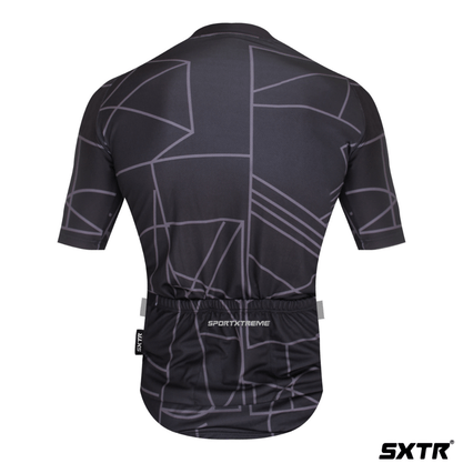 Camisa Sport Xtreme Slim Grafiza Dark Masculino Preto e Cinza