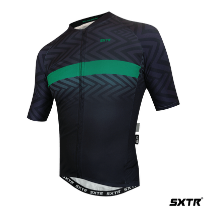 Camisa Sport Xtreme Slim Voltz Dark Masculino Preto e Verde