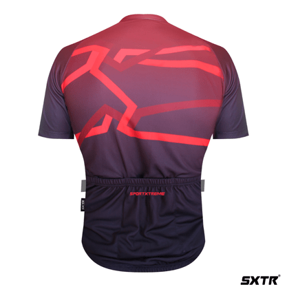 Camisa Sport Xtreme Sport Bolt Masculino Marrom e Vermelho