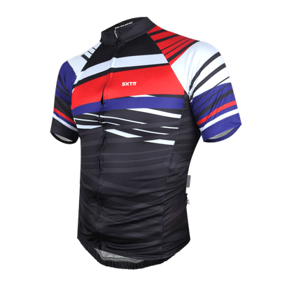 Camisa Sport Xtreme Sport USA Masculino Vermelho e Azul e Preto