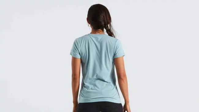 Camiseta specialized feminina manga curta c/logo g (64622-0304) azul artico