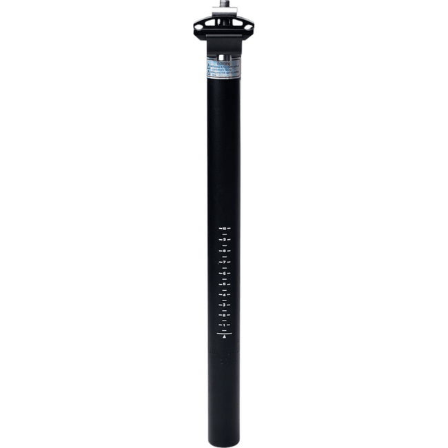 Canote de Selim Hupi Ride 27.2mm 400mm Pretoㅤㅤㅤㅤㅤㅤㅤㅤㅤㅤㅤ