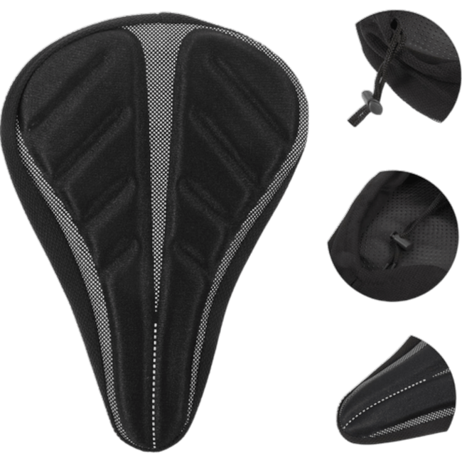 Capa de Selim A8 Gel MTB Preto