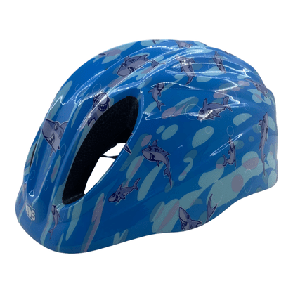 Capacete Absolute Kids Dance Tubarão Azul