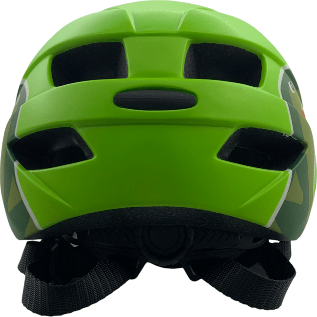 Capacete Absolute Kids Roll Dino Verde