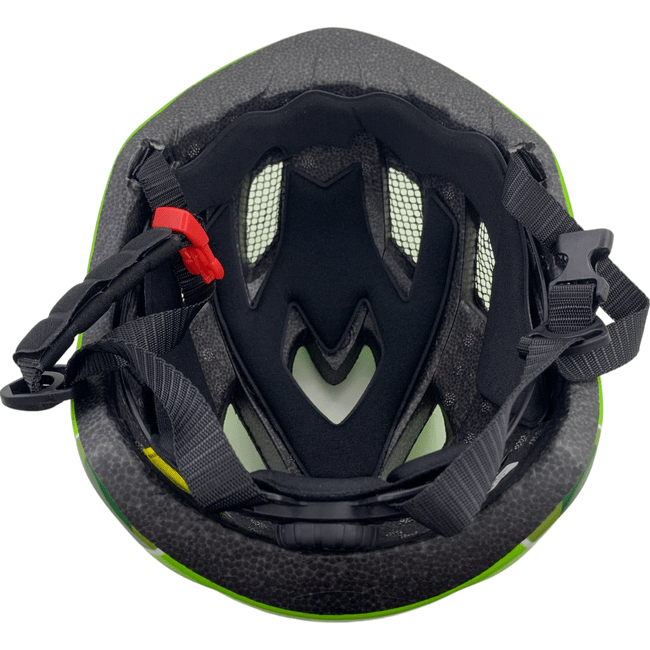 Capacete Absolute Kids Roll Dino Verde