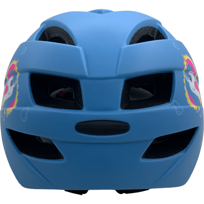 Capacete Absolute Kids Roll Unicórnio Azul