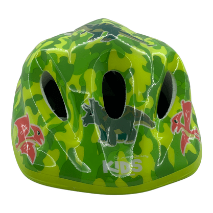 Capacete Absolute Kids Shake Dino Verde