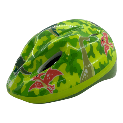 Capacete Absolute Kids Shake Dino Verde