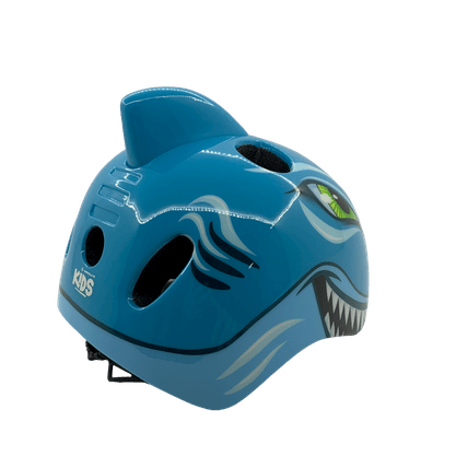Capacete Absolute Kids Tubarão Azul