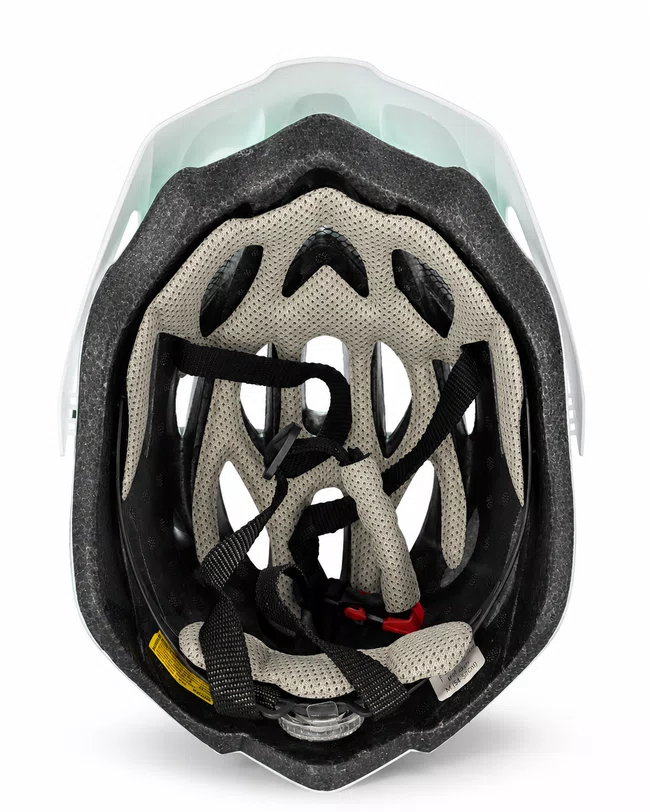 Capacete Absolute Luna Branco/Verde