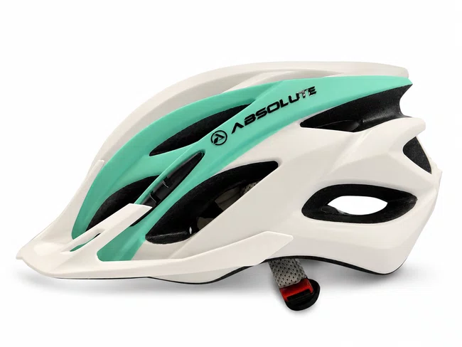 Capacete Absolute Luna Branco/Verde