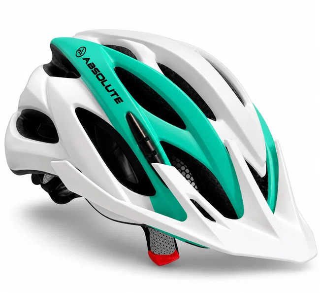Capacete Absolute Luna Branco/Verde