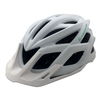 Capacete Absolute Luna Flash branco e Verde