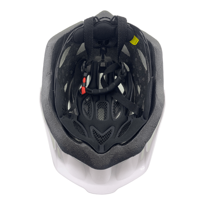 Capacete Absolute Luna Flash branco e Verde