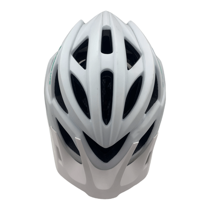 Capacete Absolute Luna Flash branco e Verde