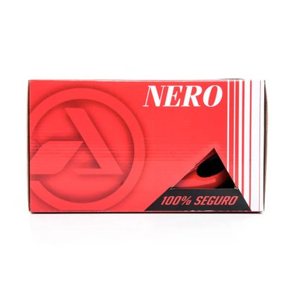 Capacete Absolute Nero Com Sinalizador Vermelho