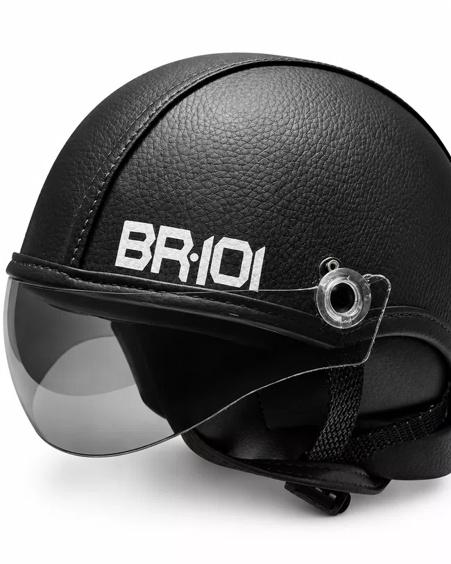 Capacete coquinho vision com viseira preto