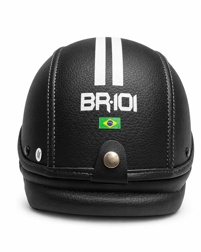 Capacete coquinho vision com viseira preto