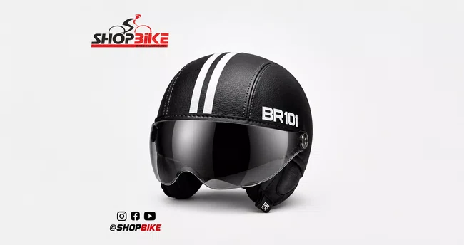 Capacete coquinho vision com viseira preto