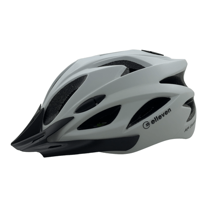 Capacete Elleven MTB In Mold Branco e Preto