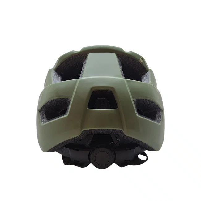 Capacete elleven trail inmold race preto/verde