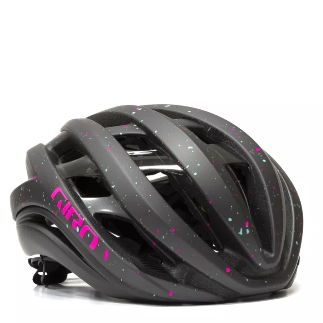 Capacete Giro Aether MIPS Cinza Fosco/Rosa