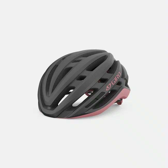 Capacete giro agilis mips cinza/rosa