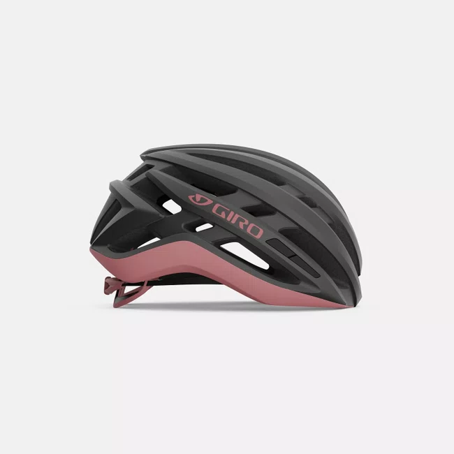 Capacete giro agilis mips cinza/rosa