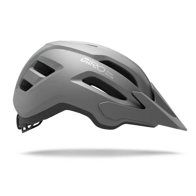 Capacete giro fixture ii preto/cinza