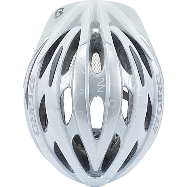 Capacete Giro Verona Feminino Branco e Preto
