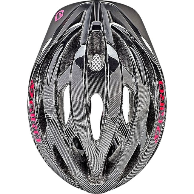 Capacete Giro Verona Feminino Preto e Rosa