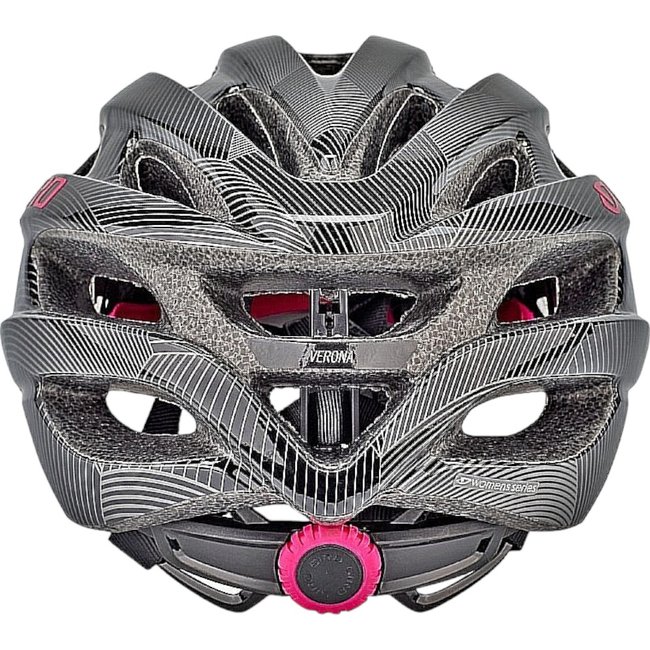 Capacete Giro Verona Feminino Preto e Rosa
