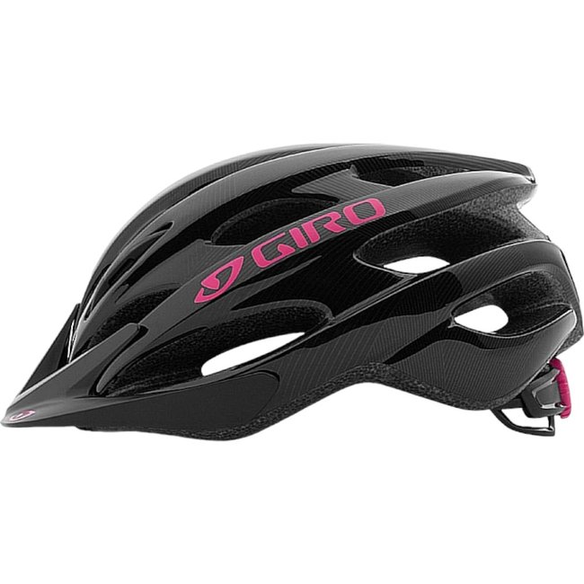 Capacete Giro Verona Feminino Preto e Rosa