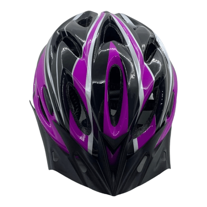 Capacete GTS MTB Adulto Inn Mould Preto e Roxo