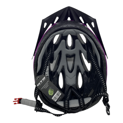 Capacete GTS MTB Adulto Inn Mould Preto e Roxo