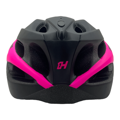 Capacete High One Win C/Vista Light preto e Rosa