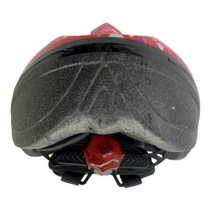 Capacete Infantil Sky Nano com Led Vermelho
