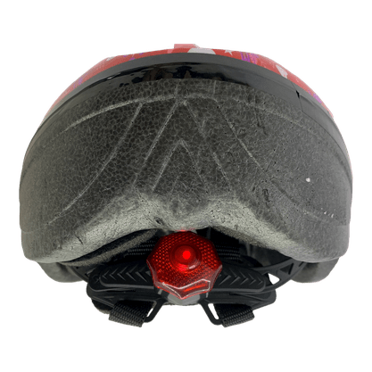 Capacete Infantil Sky Nano com Led Vermelho