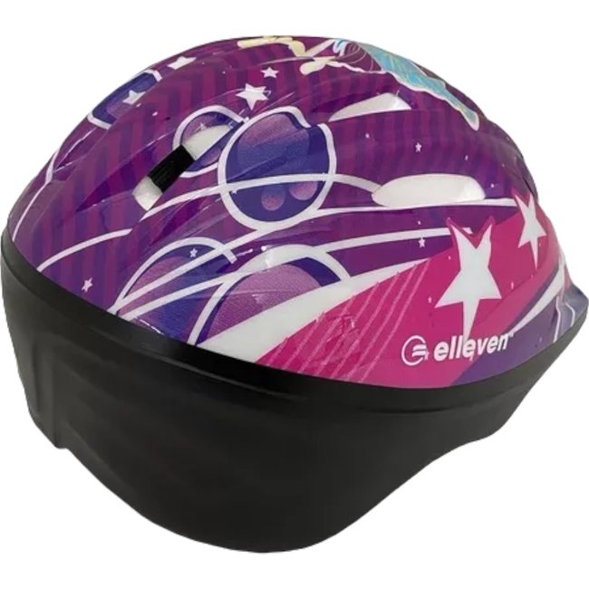 Capacete Infantil Elleven Estrelas Lilas