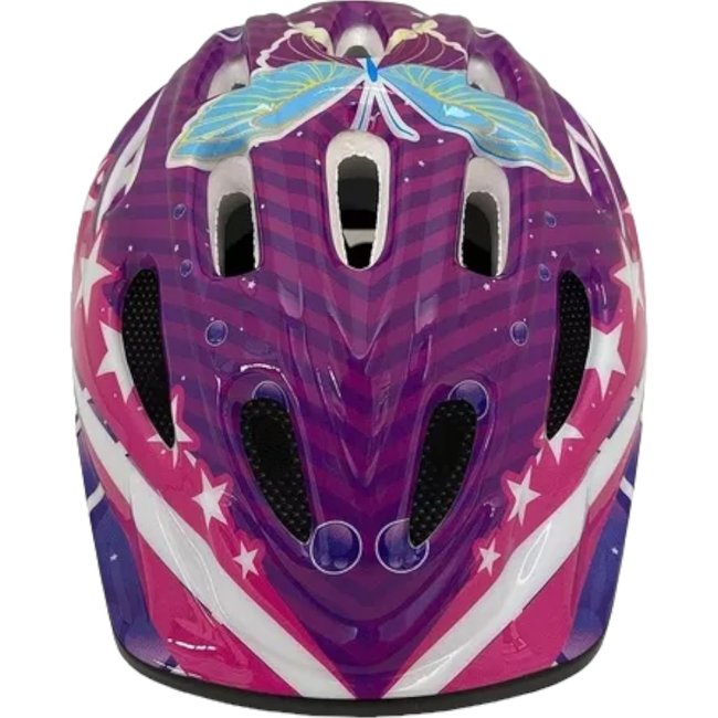 Capacete Infantil Elleven Estrelas Lilas