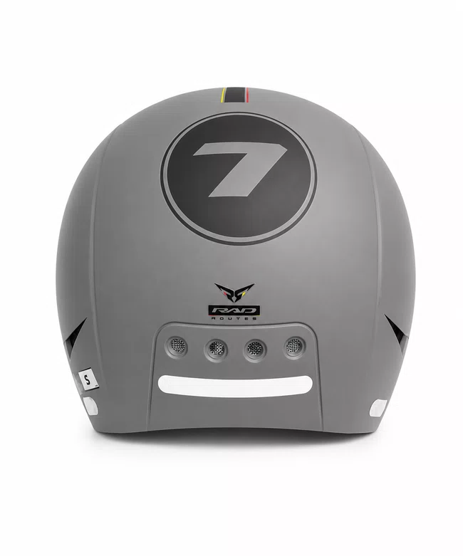 Capacete Scooter C/Viseira Cinza