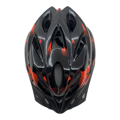 Capacete TSW Raptor II Led com Viseira Preto e Laranja