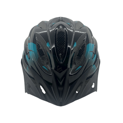 Capacete TSW Raptor II Led Preto e Cinza e Azul