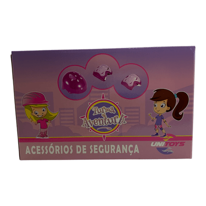 Capacete Unitoys Turma da Aventura Violeta