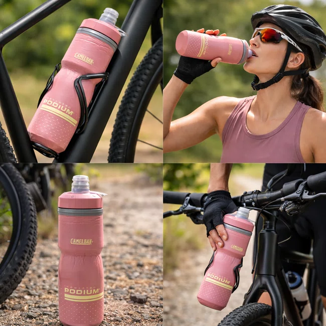 Caramanhola Camelbak Podium Chill 710Ml Rosaㅤㅤㅤㅤㅤㅤㅤㅤㅤㅤㅤ
