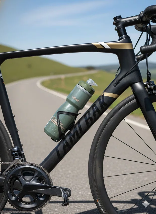 Caramanhola Camelbak Podium Chill 710ml Verde Militarㅤㅤ