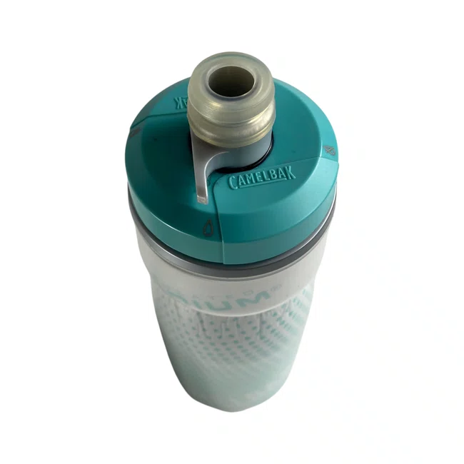 Caramanhola Camelbak Podium Chill 620ml Azul e Branco