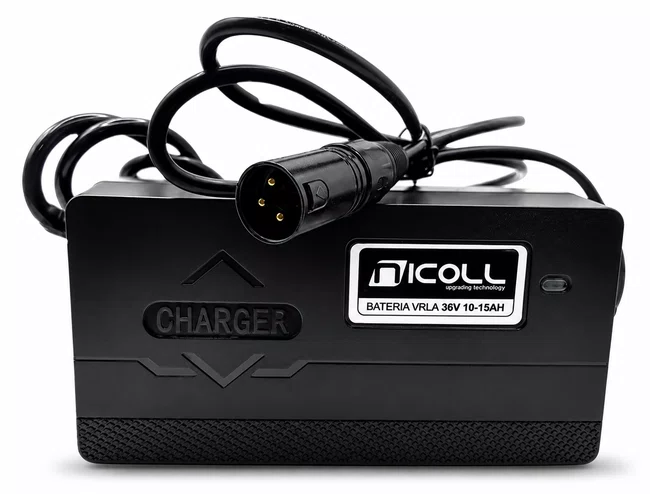 Carregador Bicicleta Eletrica Duos 36V 10-15 Ahㅤㅤㅤ